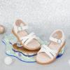 imageGINFIVE Toddler Girls Sandals Girls Toddler Sandals Little Girls Kids ShoesGg33white