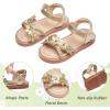 imageGINFIVE Toddler Girls Sandals Girls Toddler Sandals Little Girls Kids ShoesGg36gold