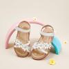 imageGINFIVE Toddler Girls Sandals Girls Toddler Sandals Little Girls Kids ShoesGg36white