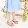 imageGINFIVE Toddler Girls Sandals Girls Toddler Sandals Little Girls Kids ShoesGg37gold