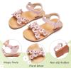 imageGINFIVE Toddler Girls Sandals Girls Toddler Sandals Little Girls Kids ShoesGg37pink