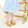 imageGINFIVE Toddler Girls Sandals Girls Toddler Sandals Little Girls Kids ShoesGg37yellow