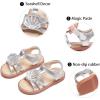 imageGINFIVE Toddler Girls Sandals Girls Toddler Sandals Little Girls Kids ShoesGg38silver