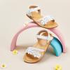 imageGINFIVE Toddler Girls Sandals Girls Toddler Sandals Little Girls Kids ShoesGg39white