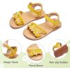 imageGINFIVE Toddler Girls Sandals Girls Toddler Sandals Little Girls Kids ShoesGg39yellow