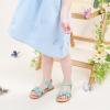 imageGINFIVE Toddler Girls Sandals Girls Toddler Sandals Little Girls Kids ShoesGg40green