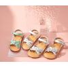 imageGINFIVE Toddler Girls Sandals Girls Toddler Sandals Little Girls Kids ShoesGg40white
