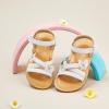 imageGINFIVE Toddler Girls Sandals Girls Toddler Sandals Little Girls Kids ShoesGg50white