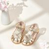 imageGINFIVE Toddler Girls Sandals Girls Toddler Sandals Little Girls Kids ShoesGg52gold
