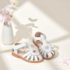 imageGINFIVE Toddler Girls Sandals Girls Toddler Sandals Little Girls Kids ShoesGg52white