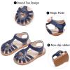 imageGINFIVE Toddler Girls Sandals Girls Toddler Sandals Little Girls Kids ShoesGg53navy Blue