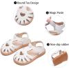 imageGINFIVE Toddler Girls Sandals Girls Toddler Sandals Little Girls Kids ShoesGg53white