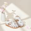 imageGINFIVE Toddler Girls Sandals Girls Toddler Sandals Little Girls Kids ShoesGg53white