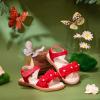 imageGINFIVE Toddler Girls Sandals Girls Toddler Sandals Little Girls Kids ShoesGg54red