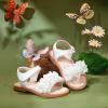imageGINFIVE Toddler Girls Sandals Girls Toddler Sandals Little Girls Kids ShoesGg54white