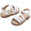 imageGINFIVE Toddler Girls Sandals Girls Toddler Sandals Little Girls Kids ShoesGn06white