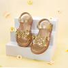 imageGINFIVE Toddler Girls Sandals Girls Toddler Sandals Little Girls Kids ShoesGn08gold