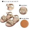 imageGINFIVE Toddler Girls Sandals Girls Toddler Sandals Little Girls Kids ShoesGn08gold