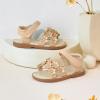 imageGINFIVE Toddler Girls Sandals Girls Toddler Sandals Little Girls Kids ShoesGn08nude