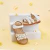 imageGINFIVE Toddler Girls Sandals Girls Toddler Sandals Little Girls Kids ShoesGn08white