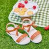 imageGINFIVE Toddler Girls Sandals Girls Toddler Sandals Little Girls Kids ShoesGn11brown