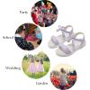 imageGINFIVE Toddler Girls Sandals Girls Toddler Sandals Little Girls Kids ShoesGn11purple