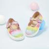 imageGINFIVE Toddler Girls Sneakers Little Girls Slip On Shoes Glitter Sneakers ToddlerGm01rainbowpink