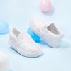 imageGINFIVE Toddler Girls Sneakers Little Girls Slip On Shoes Glitter Sneakers ToddlerGm02white