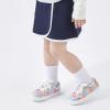 imageGINFIVE Toddler Girls Sneakers Little Girls Slip On Shoes Glitter Sneakers ToddlerGm03rainbow Silver