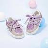 imageGINFIVE Toddler Girls Sneakers Little Girls Slip On Shoes Glitter Sneakers ToddlerGm04purple