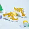 imageGINFIVE Toddler Girls Sneakers Little Girls Slip On Shoes Glitter Sneakers ToddlerGm05yellow