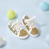 imageGINFIVE Toddler Girls Sneakers Little Girls Slip On Shoes Glitter Sneakers ToddlerGs09gold