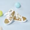 imageGINFIVE Toddler Girls Sneakers Little Girls Slip On Shoes Glitter Sneakers ToddlerGs09gold