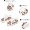 imageGINFIVE Toddler Girls Sneakers Little Girls Slip On Shoes Glitter Sneakers ToddlerGs09rose Gold