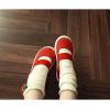 imageGINFIVE Toddler Girls Sneakers Little Girls Slip On Shoes School Sneakers ToddlerGf2001 Red