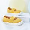 imageGINFIVE Toddler Girls Sneakers Little Girls Slip On Shoes School Sneakers ToddlerGf2001 Yellow