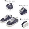 imageGINFIVE Toddler Girls Sneakers Little Girls Slip On Shoes School Sneakers ToddlerGm06blue