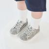 imageGINFIVE Toddler Girls Sneakers Little Girls Slip On Shoes School Sneakers ToddlerGm06silver