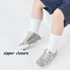 imageGINFIVE Toddler Girls Sneakers Little Girls Slip On Shoes School Sneakers ToddlerGm06silver