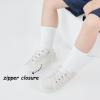 imageGINFIVE Toddler Girls Sneakers Little Girls Slip On Shoes School Sneakers ToddlerGm06white