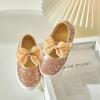 imageGINFIVE Toddler Girls Sneakers Little Girls Slip On Shoes School Sneakers ToddlerGm07champagne