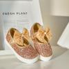 imageGINFIVE Toddler Girls Sneakers Little Girls Slip On Shoes School Sneakers ToddlerGm07champagne