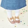 imageGINFIVE Toddler Girls Sneakers Little Girls Slip On Shoes School Sneakers ToddlerGm07champagne