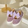 imageGINFIVE Toddler Girls Sneakers Little Girls Slip On Shoes School Sneakers ToddlerGm07purple