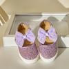 imageGINFIVE Toddler Girls Sneakers Little Girls Slip On Shoes School Sneakers ToddlerGm07purple