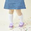 imageGINFIVE Toddler Girls Sneakers Little Girls Slip On Shoes School Sneakers ToddlerGm07purple