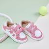 imageGINFIVE Toddler Girls Sneakers Little Girls Slip On Shoes School Sneakers ToddlerGm08pink