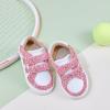 imageGINFIVE Toddler Girls Sneakers Little Girls Slip On Shoes School Sneakers ToddlerGm08pink