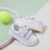 imageGINFIVE Toddler Girls Sneakers Little Girls Slip On Shoes School Sneakers ToddlerGm08white