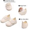 imageGINFIVE Toddler Girls Sneakers Little Girls Slip On Shoes School Sneakers ToddlerYb01white